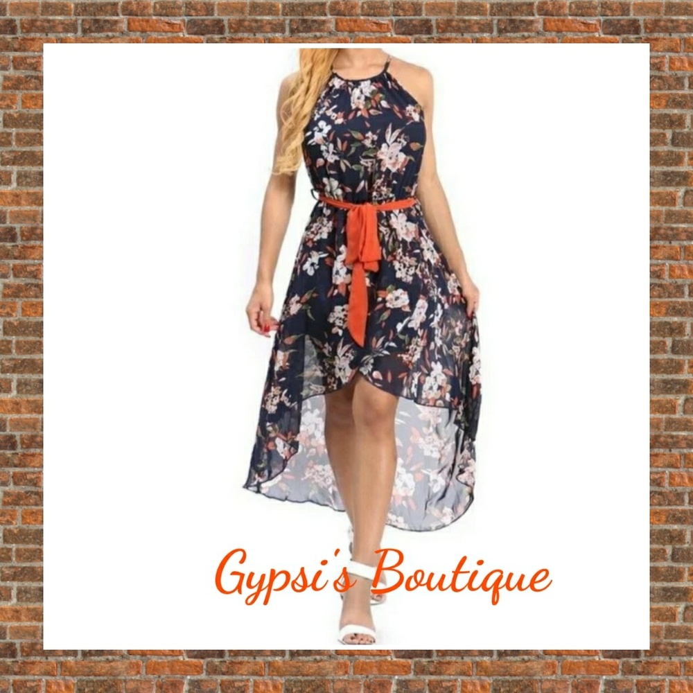 Floral Chiffon Dress